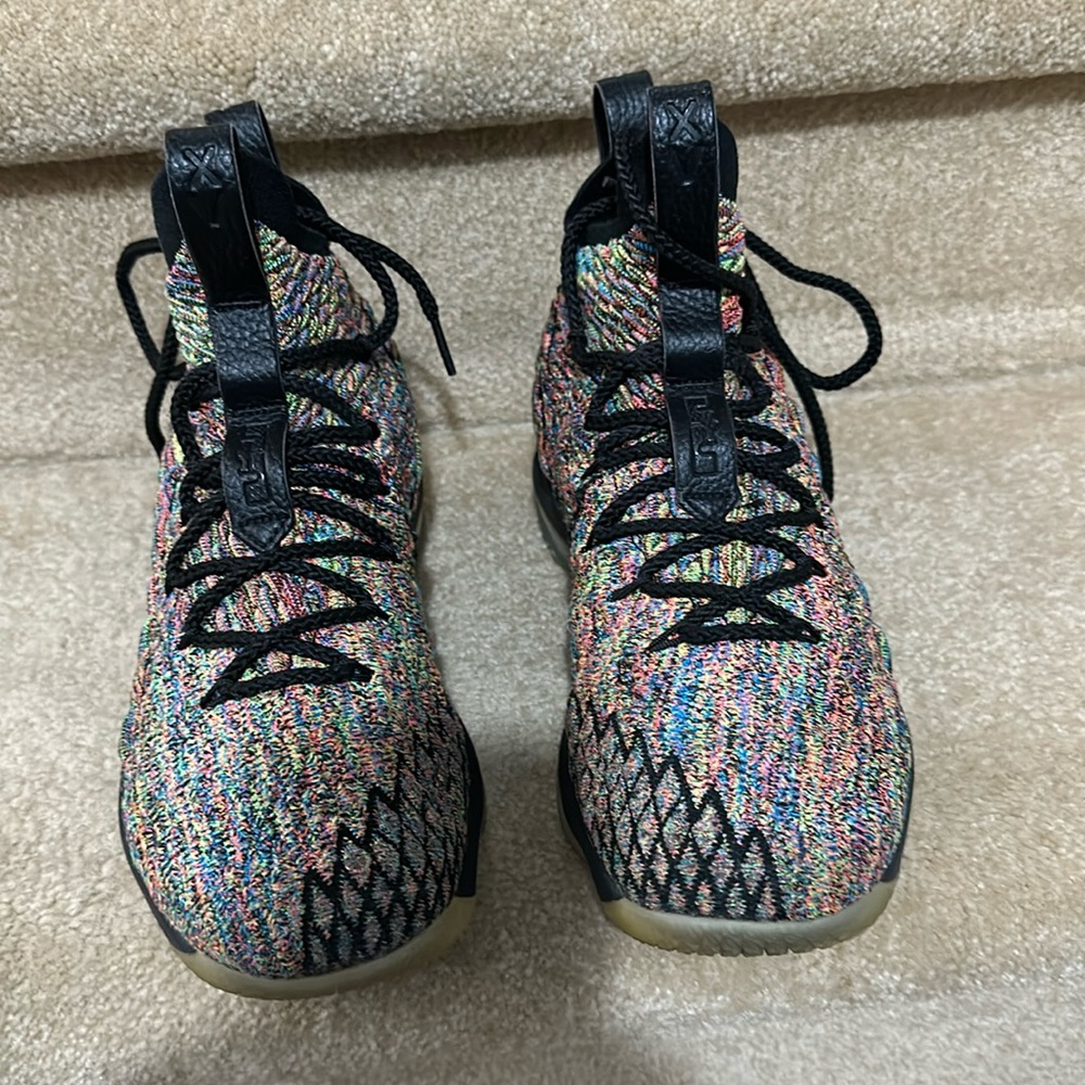 Used Nike Lebron XV for kids size 6